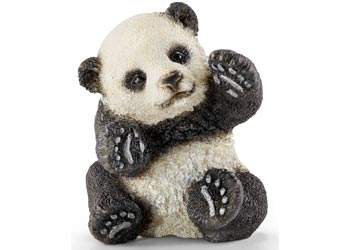 Schleich Wild Animal Figurine Panda Cub Playing