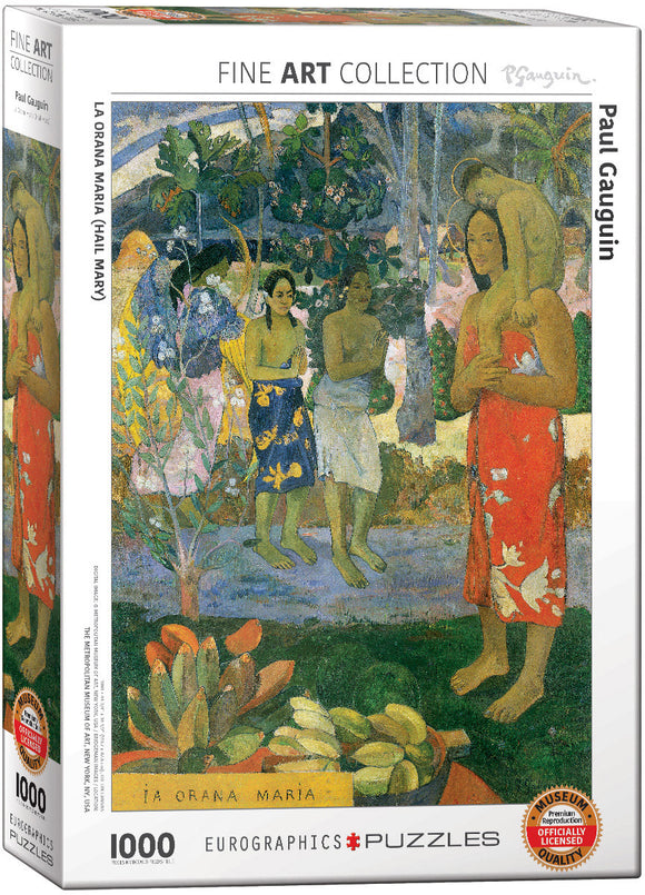 Eurographics 1000pc Jigsaw Puzzle Gauguin La Orana Maria