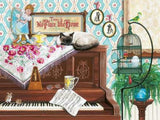 Ravensburger 750pc Jigsaw Puzzle Piano Cat Large Format