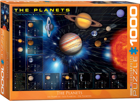 Eurographics 1000pc Jigsaw Puzzle The Planets