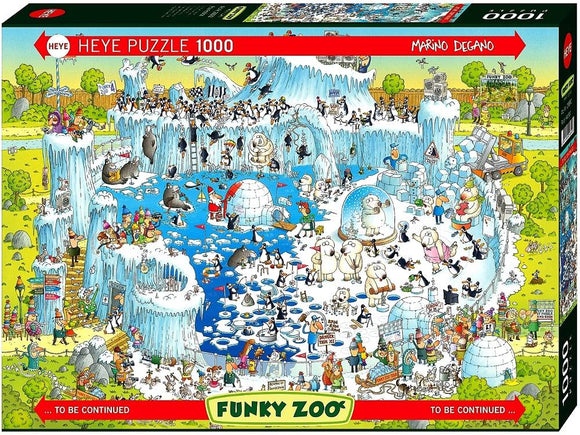 Heye 1000pc Jigsaw Puzzle Funky Zoo Polar Habitat