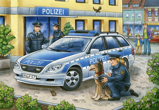 Ravensburger 2x12pc Jigsaw Puzzle Police And Firefighters