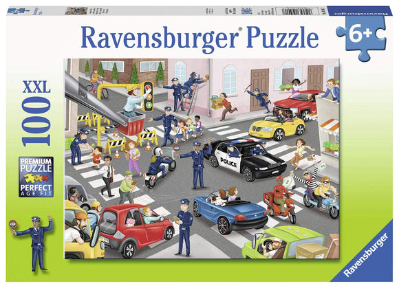 Ravensburger 100pc Jigsaw Puzzle Police On Patrol