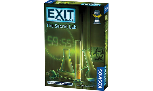 Exit the Game The Secret Lab Escape Room Game