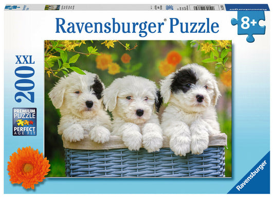 Ravensburger 200pc Jigsaw Puzzle Cuddly Puppies