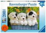 Ravensburger 200pc Jigsaw Puzzle Cuddly Puppies
