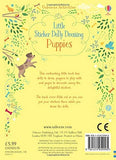 Little Sticker Dolly Dressing Puppies by Fiona Watt Usborne Softcover Activity Book