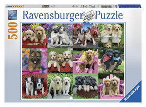 Ravensburger 500pc Jigsaw Puzzle Puppy Pals