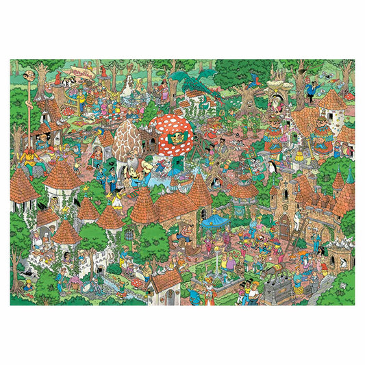 Jan Van Haasteren 1000pc Jigsaw Puzzle Fairytale Forest