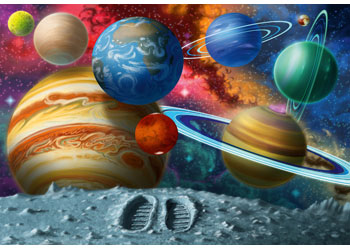 Ravensburger 24pc Jigsaw Puzzle Stepping into Space