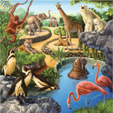Ravensburger 3x49pc Jigsaw Puzzle Forest Zoo & Pets