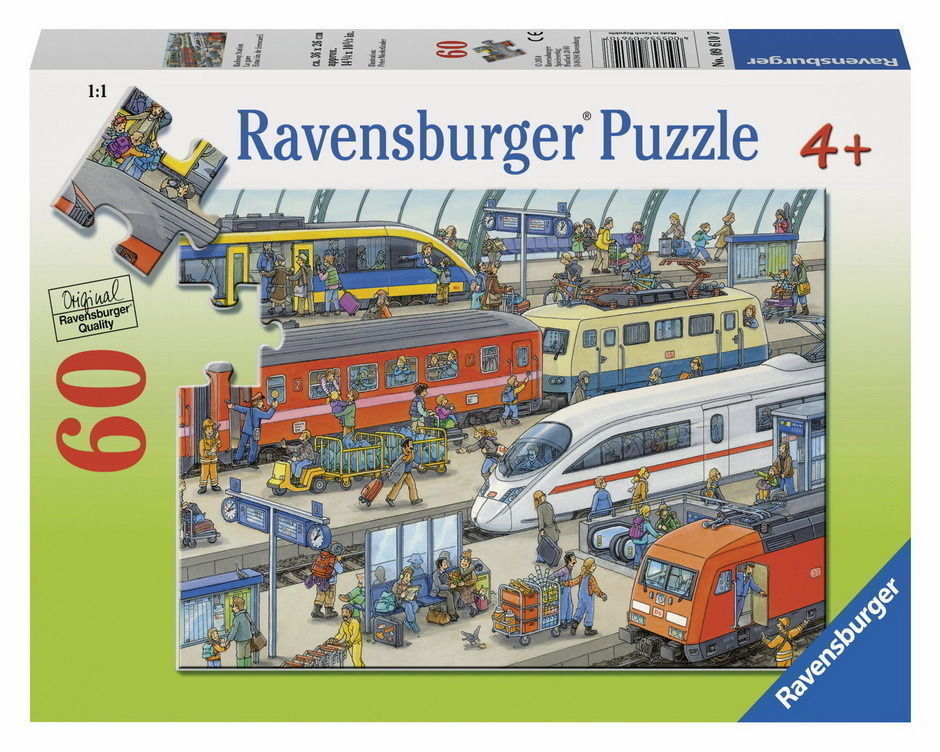 Ravensburger 60pc Jigsaw Puzzle Railway Station