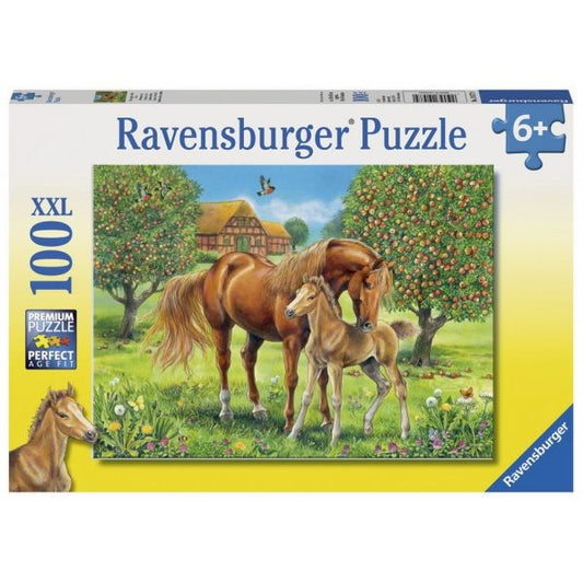 Ravensburger 100pc Jigsaw Puzzle Horses In The Field