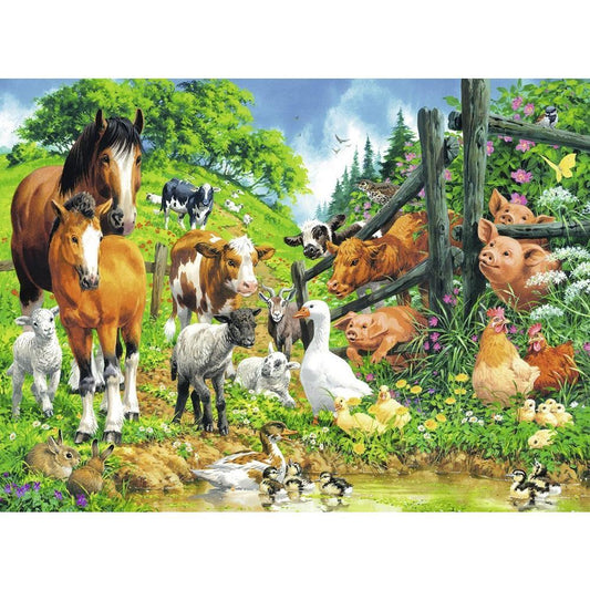 Ravensburger 100pc Jigsaw Puzzle Animal Get Together