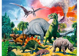 Ravensburger 100pc Jigsaw Puzzle Among The Dinosaurs