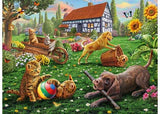 Ravensburger 200pc Jigsaw Puzzle Playing In The Yard