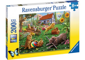 Ravensburger 200pc Jigsaw Puzzle Playing In The Yard