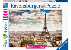 Ravensburger 1000pc Jigsaw Puzzle Beautiful Skylines Paris