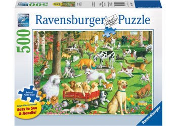 Ravensburger 500pc Jigsaw Puzzle At The Dog Park Large Format