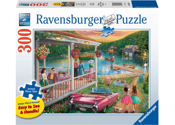 Ravensburger 300pc Jigsaw Puzzle Summer At The Lake