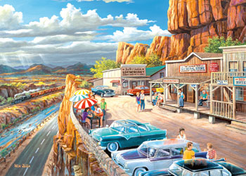 Ravensburger 500pc Jigsaw Puzzle Scenic Overlook Large Format