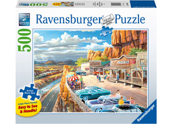 Ravensburger 500pc Jigsaw Puzzle Scenic Overlook Large Format