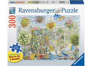 Ravensburger 300pc Jigsaw Puzzle Extra Large Pieces Greenhouse Heaven