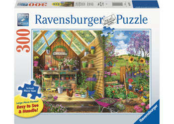 Ravensburger 300pc Jigsaw Puzzle XL Pieces Gardeners Getaway