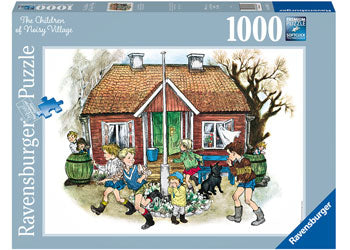Ravensburger 1000pc Jigsaw Puzzle Children Of Noisy Village
