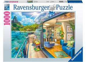 Ravensburger 1000pc Jigsaw Puzzle Tropical Island Charter