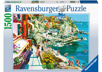 Ravensburger 1500pc Jigsaw Puzzle Romance In Cinque Terre