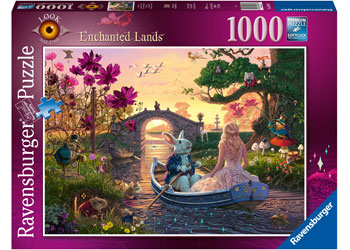 Ravensburger 1000pc Jigsaw Puzzle Enchanted Lands Look & Find