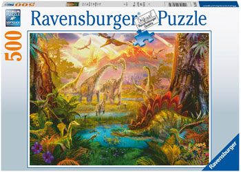 Ravensburger 500pc Jigsaw Puzzle Land Of The Dinosaurs