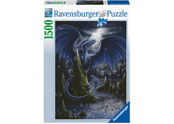 Ravensburger 1500pc Jigsaw Puzzle The Dark Blue Dragon