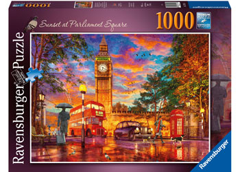 Ravensburger 1000pc Jigsaw Puzzle Sunset at Parliament Square