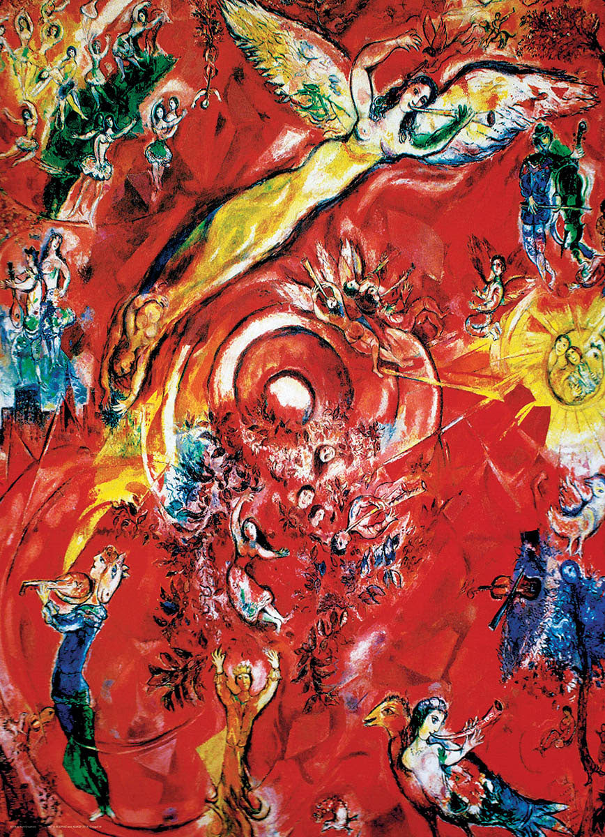 Eurographics 1000pc Jigsaw Puzzle Chagall The Triumph of Music