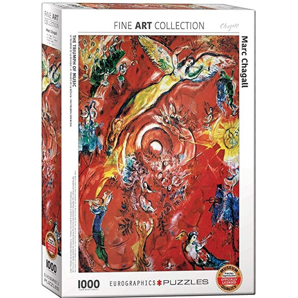 Eurographics 1000pc Jigsaw Puzzle Chagall The Triumph of Music