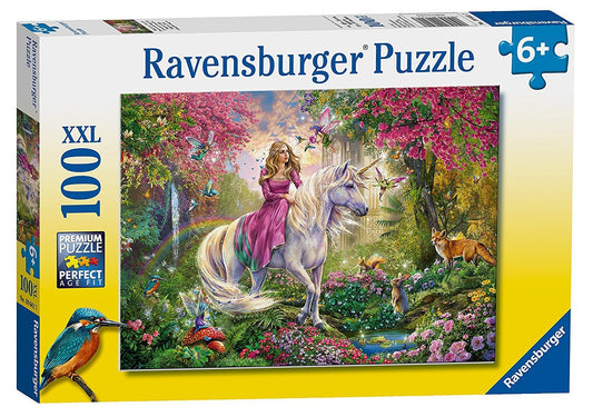 Ravensburger 100pc Jigsaw Puzzle Magic Ride Unicorn