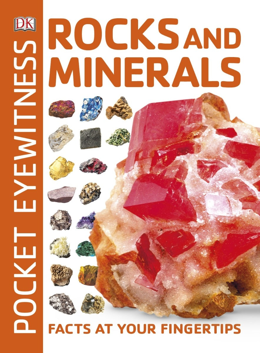 Pocket Eyewitness Rocks And Minerals Softcover Book