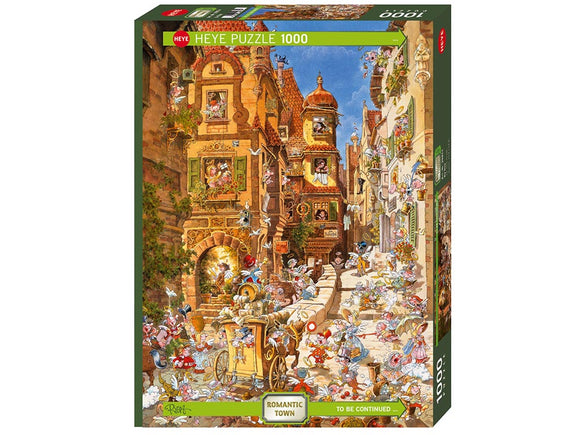 Heye 1000pc Jigsaw Puzzle Romantic Town By Day