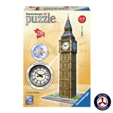 Ravensburger 216pc 3D Jigsaw Puzzle Big Ben With Real Clock