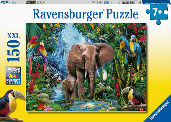 Ravensburger 150pc Jigsaw Puzzle Elephants at the Oasis