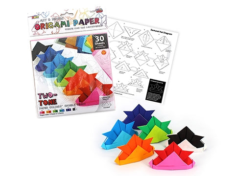 Origami Paper Two-Tone 30 Sheets