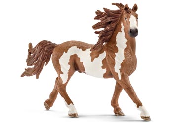 Schleich Horse Figurine Pinto Stallion