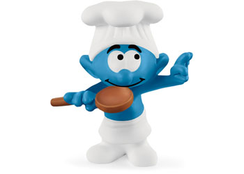 Schleich Smurf Figurine Chef Smurf
