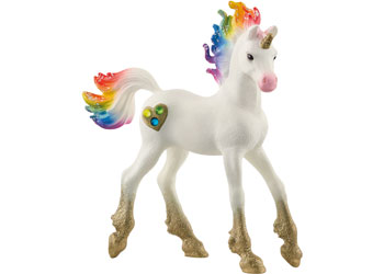 Schleich Bayala Figurine Rainbow Love Unicorn Foal
