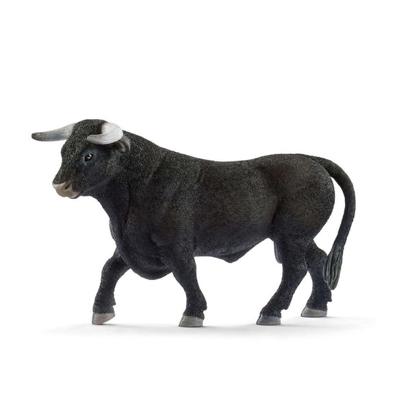 Schleich Domestic Animal Figurine Black Bull