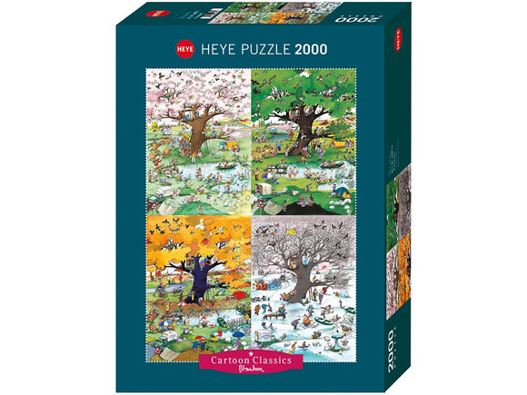 Heye 2000pc Jigsaw Puzzle Blachon 4 Seasons