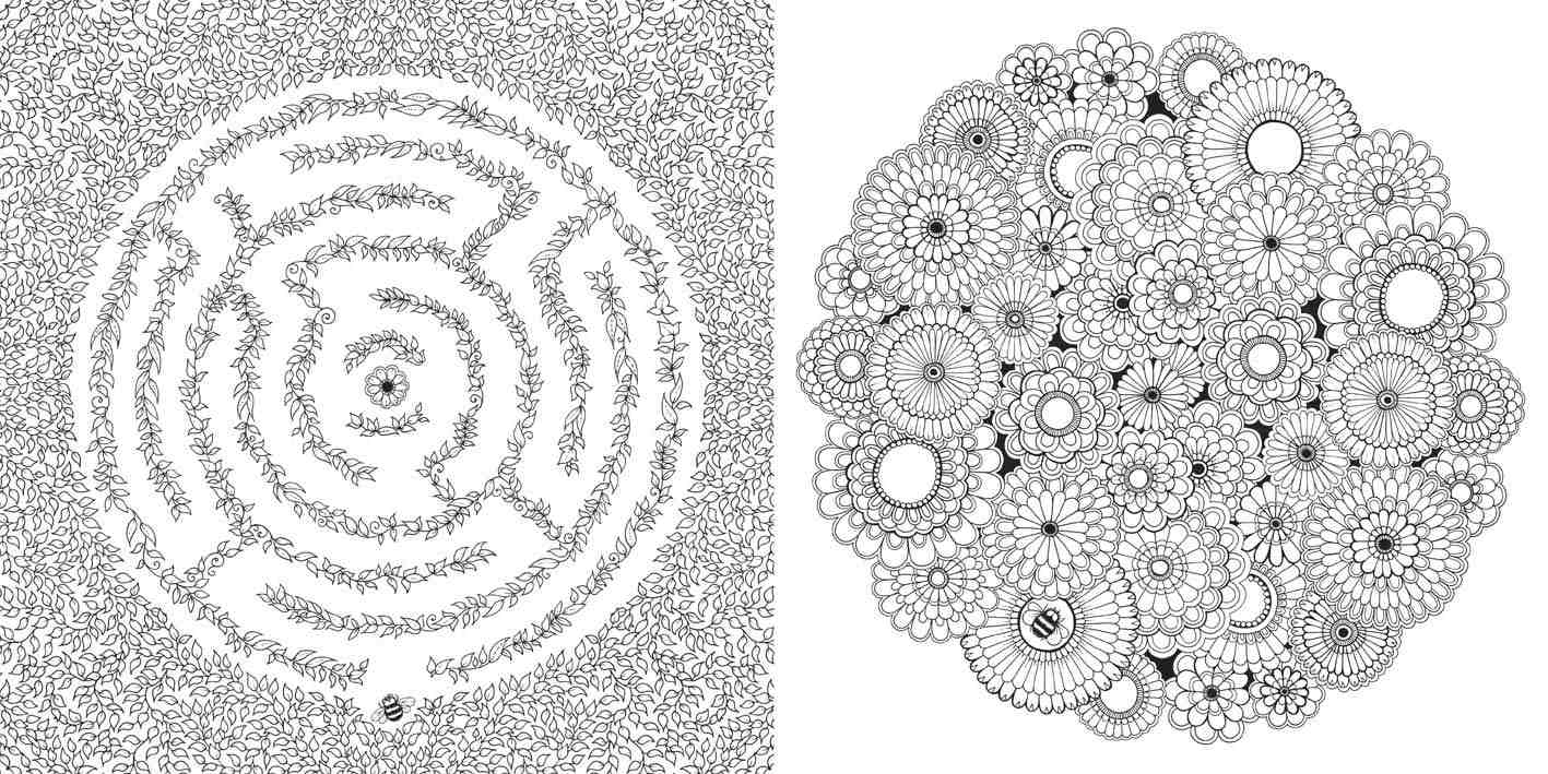 Secret Garden Colouring Book by Johanna Basford Softcover Book