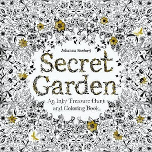 Colour Secret Garden Colouring Book by Johanna Basford Softcover Book